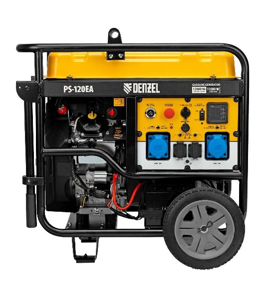 Электрогенератор бензиновый Denzel PS-120EA, 12 кВт, 110 дБ, 276 кг