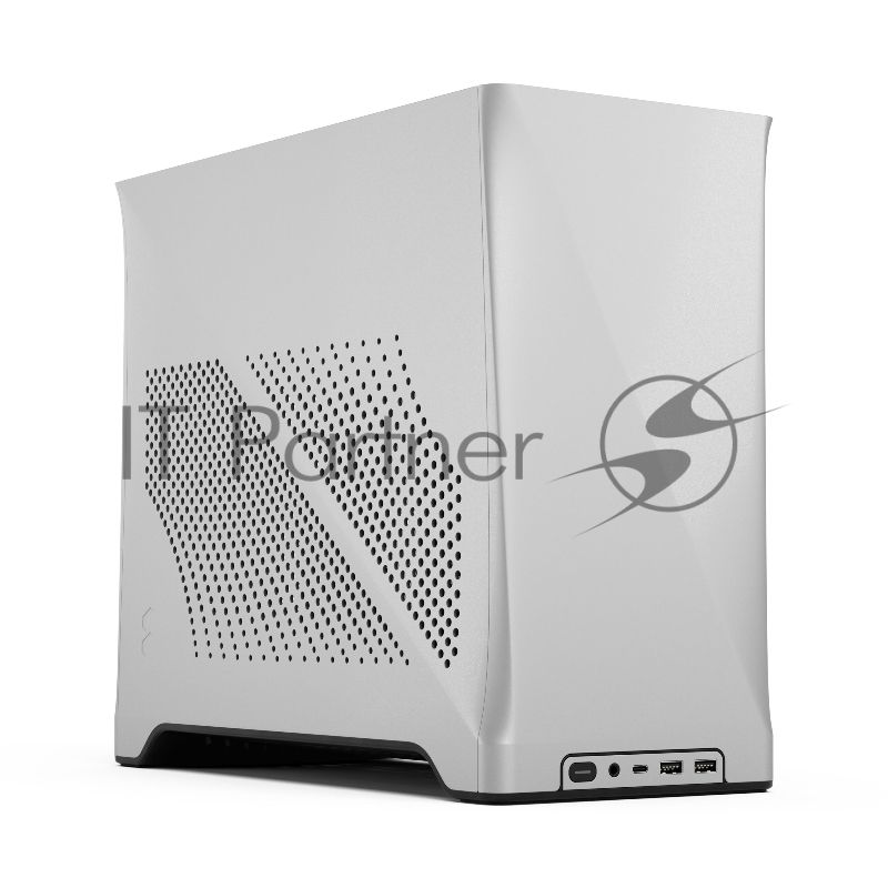 Компьютерный корпус без блока питания Fractal Design Era 2, SFF, 2x120мм, 2xUSB-A 3.0 + 1xUSB 3.2 Type-C, SFX PSU Support, mITX Silver