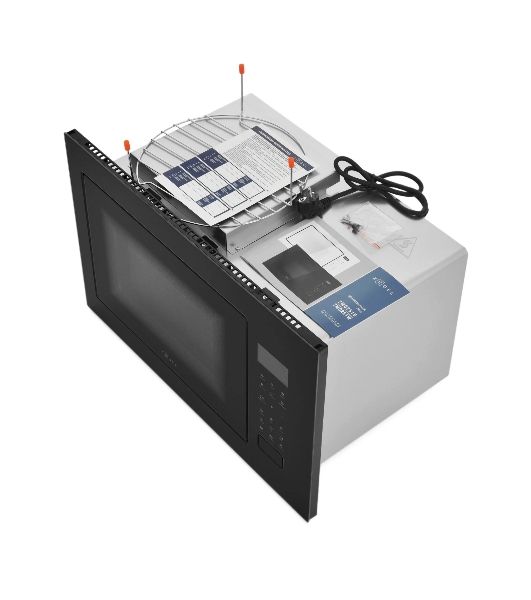 Встраиваемая микроволновая печь ZUGEL ZMO251B, черная