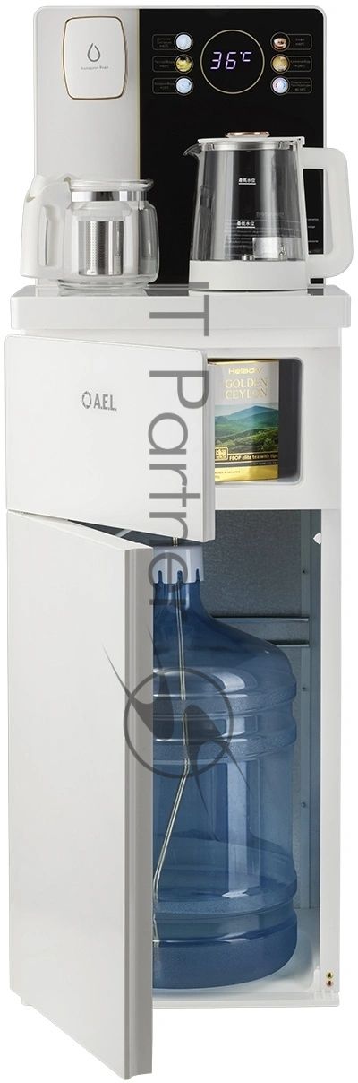 Кулер для воды AEL TB83a-LD, нижняя загрузка, нагрев 95 °С, охлаждение 15 °С, белый