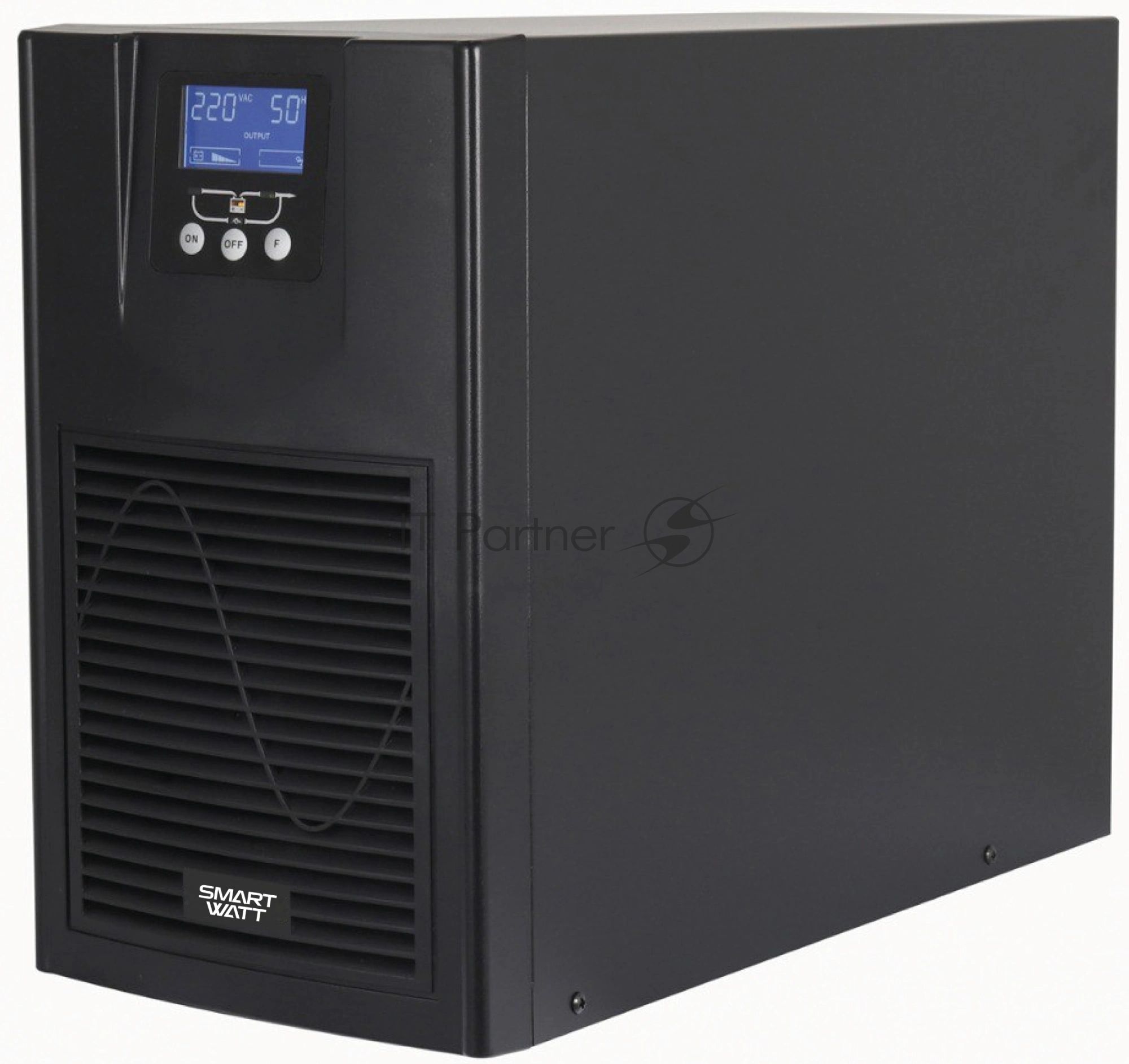 Источник бесперебойного питания Smartwatt MASTER IEC 3kVA 3000Вт 2700ВА черный