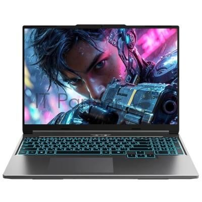 Ноутбук Maibenben X16C-i73756/16"/IPS/Intel Core i7-13700HX/16Gb/512Gb SSD/NVidia RTX5060 8Gb/Linux/серый/2.28kg
