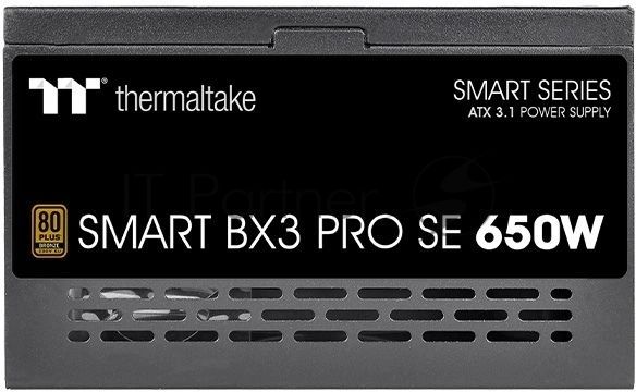Блок питания Thermaltake Smart BX3 Pro SE 650W, 650Вт, 80+ Bronze, 120мм, немодульный, черный