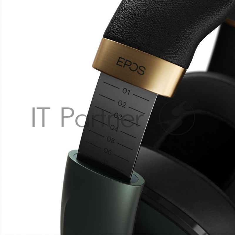 Игровая гарнитура EPOS H6 PRO Closed зелёная (Sennheiser, mini jack 3.5 мм, PC / Soft phone, PS4, Xbox One, Nintendo Switch, Mac OSX, PS5, Xbox Series X)