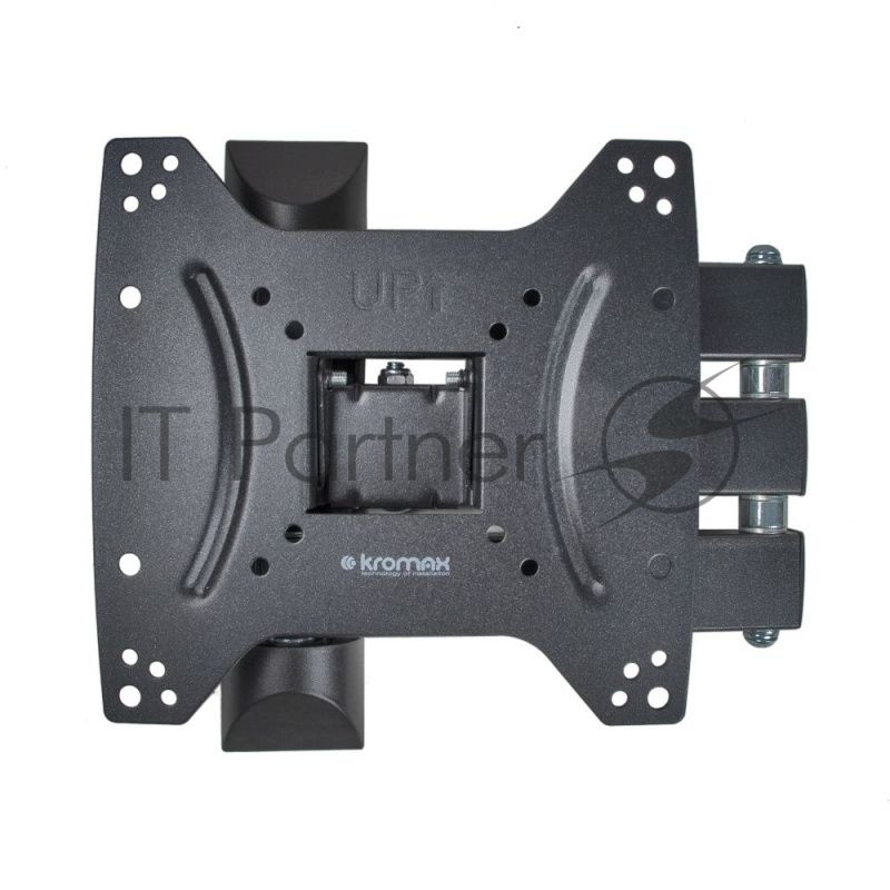 Кронштейн Kromax Optima-404 черный 15"-55" настенный от стены 66.5-444мм наклон +5°/-12° VESA 400х40