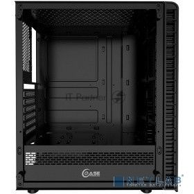 Корпус Powercase Mistral G4С ARGB, Tempered Glass, 4x 120mm ARGB fan, fans controller & remote, чёрный, ATX  (CMIG4C-A4)