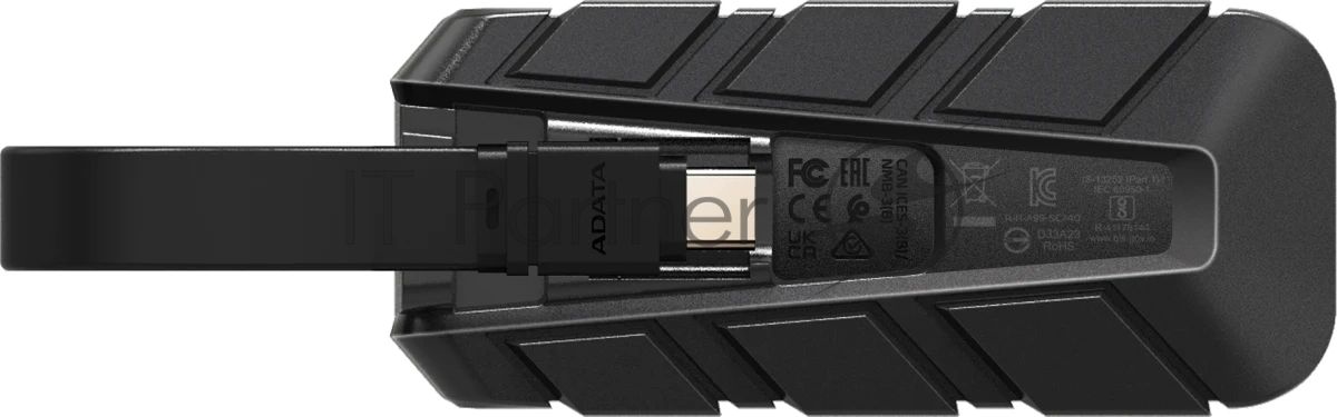 Внешний SSD ADATA SC740, 2TB, USB 3.2 Gen 2 Type-C, R/W 1050/1000, синий