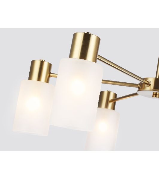 Светильник Ambrella light TR9581/6 BS латунь E14*6 max 40W 620*620*385