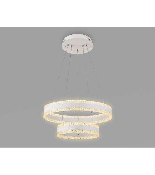 Светильник Ambrella light FA6175/2 WH белый 108W 3000K+6400K/3000K/6400K/4200K+4200K D500*630 (ПДУ РАДИО 2.4G)
