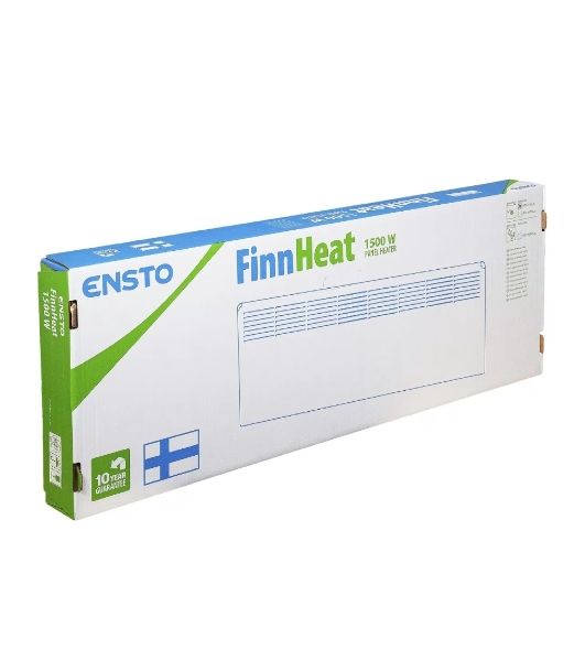 Конвектор электрический Ensto Laммitin EPHLM15PR белый, 1500 Вт, 24 м2, термостат
