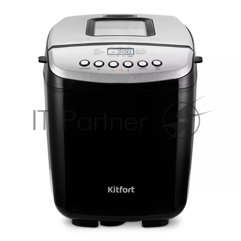 Хлебопечка Kitfort КТ-309 850Вт черный
