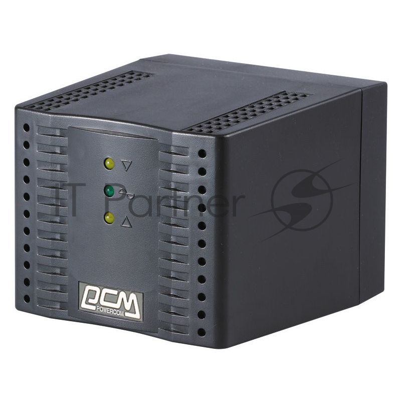 Стабилизатор напряжения Powercom TCA-2000 1000Вт 2000ВА черный