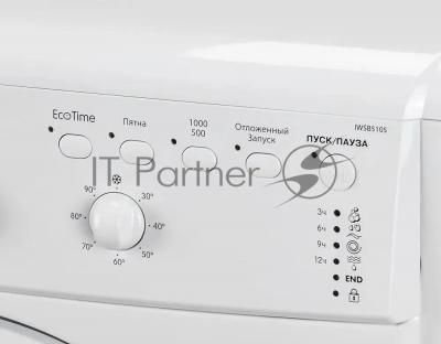 Стиральная машина Indesit IWSC 5105 белый, загрузка фронтальная 5 кг, 1000 об/мин., класс: А