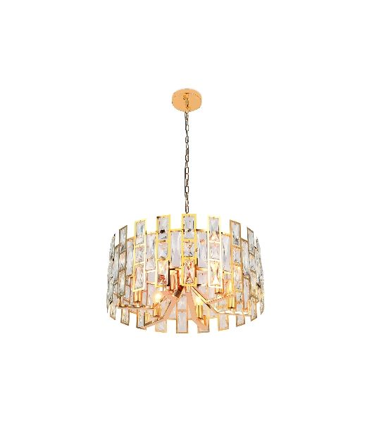 Светильник Ambrella light TR5061/6 GD/CL золото/прозрачный E14/6 max 40W D500*938