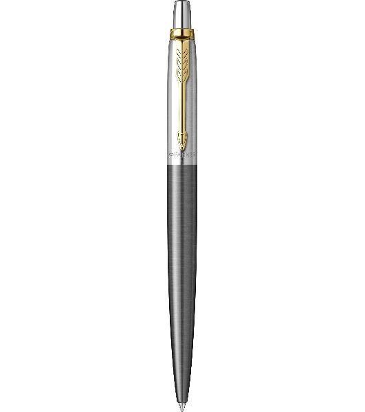 Ручка шариковая Parker Jotter Grey Core GT (2213723) M, синие чернила, подарочная коробка