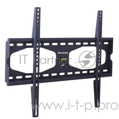 Кронштейн Kromax STAR-11 черный для TV 32"-65", настенный фиксированный, max VESA 600x400, от стены 33мм, нагрузка до 50 кг