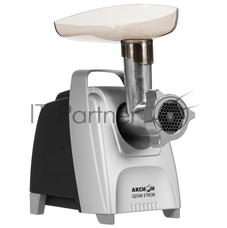 Мясорубка электрическая Аксион М62.04 черный/серебристый, 2000 Вт