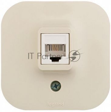 Розетка RJ11 Legrand 782244 (Слоновая кость)