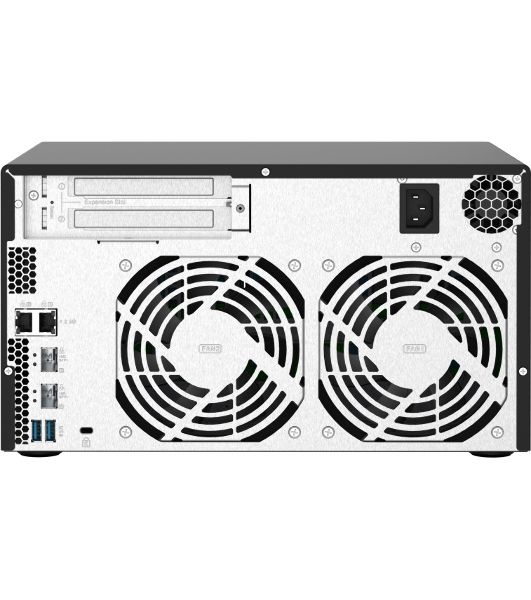 Сетевое хранилище без дисков SMB QNAP TS-832PX-4G 8-Bay NAS, AL324 64-bit quad-core 1.7GHz, 4Gb DDR4 SO-DIMM RAM (up to 1x16 Gb), 8 x 3.5"/2.5" drive slots, 2 x 10GbE SFP+ LAN, 2 x 2.5 GbE LAN, 3 x USB 3.2, PCIe slotGen.2 x 2, 3xUSB 3.2