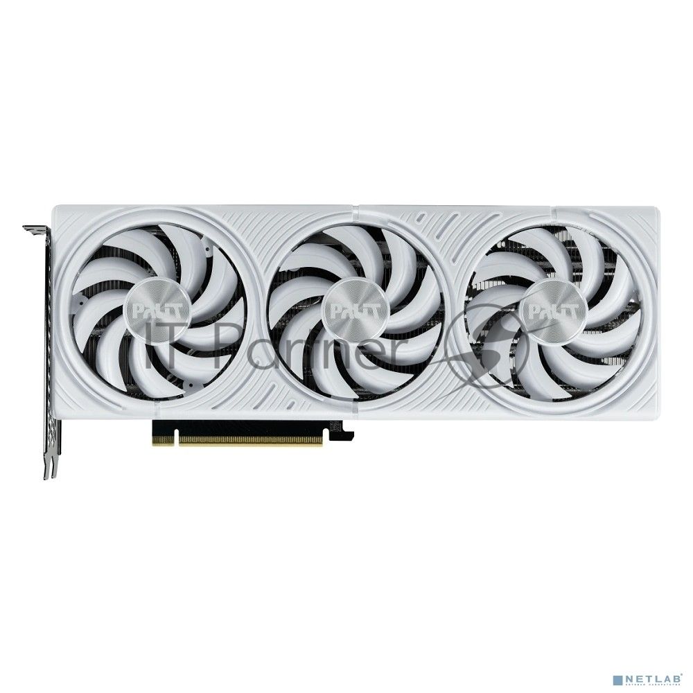 Видеокарта Palit GeForce RTX 5070 WHITE OC, 12 GB GDDR7, 192 bit, 3xDisplayPort, HDMI, GPU 2325 MHz