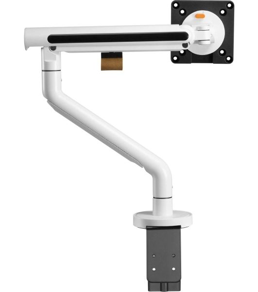 Кронштейн для мониторов Ultramounts UM725W белый 17"-32" макс.9кг крепление к столешнице поворот и наклон