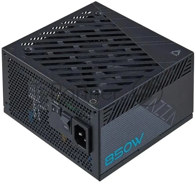 Блок питания Azza PSAZ-850G, 850Вт, 80 PLUS Gold, 120мм, модульный, черный