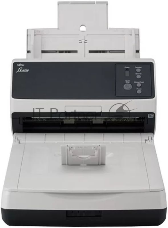 Сканер уровня рабочей группы Ricoh scanner fi-8250, 50 стр/мин, 100 изобр/мин, А4, двустороннее устройство АПД и планшетный блок, USB 3.2, светодиодная подсветка замена Fujitsu fi-7240