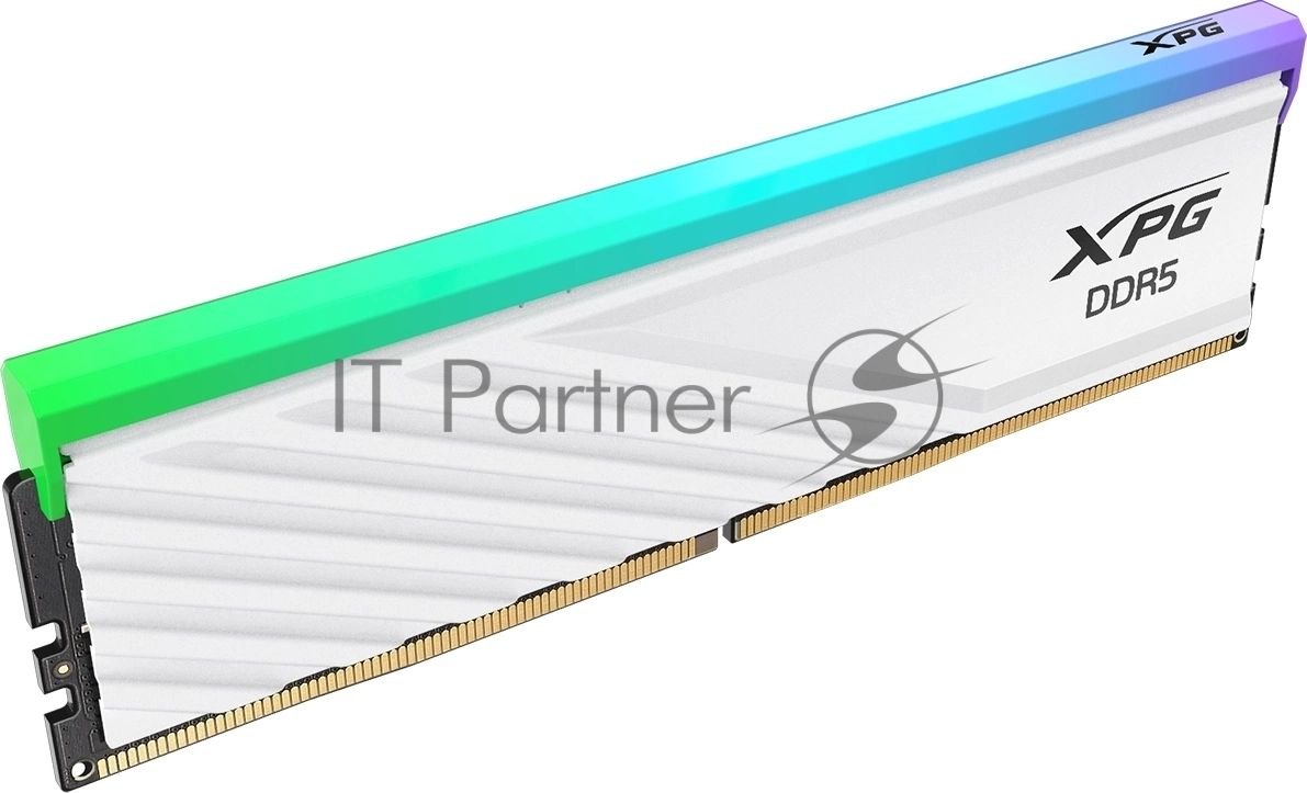 Оперативная память XPG Lancer Blade, DDR5, 32GB (2x16GB), 6400MHz, CL32, DIMM, с радиаторами, RGB, белый