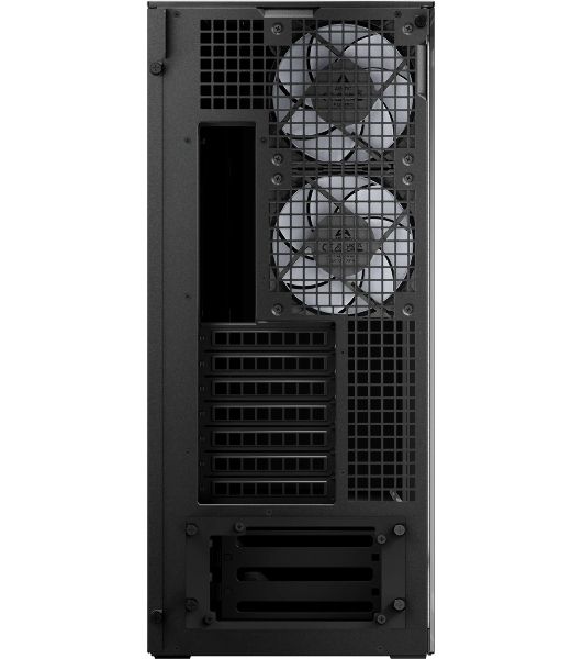 Корпус Arctic Xtender, Midi-Tower, чёрный, 3 x 140 мм, 2 x 120 мм
