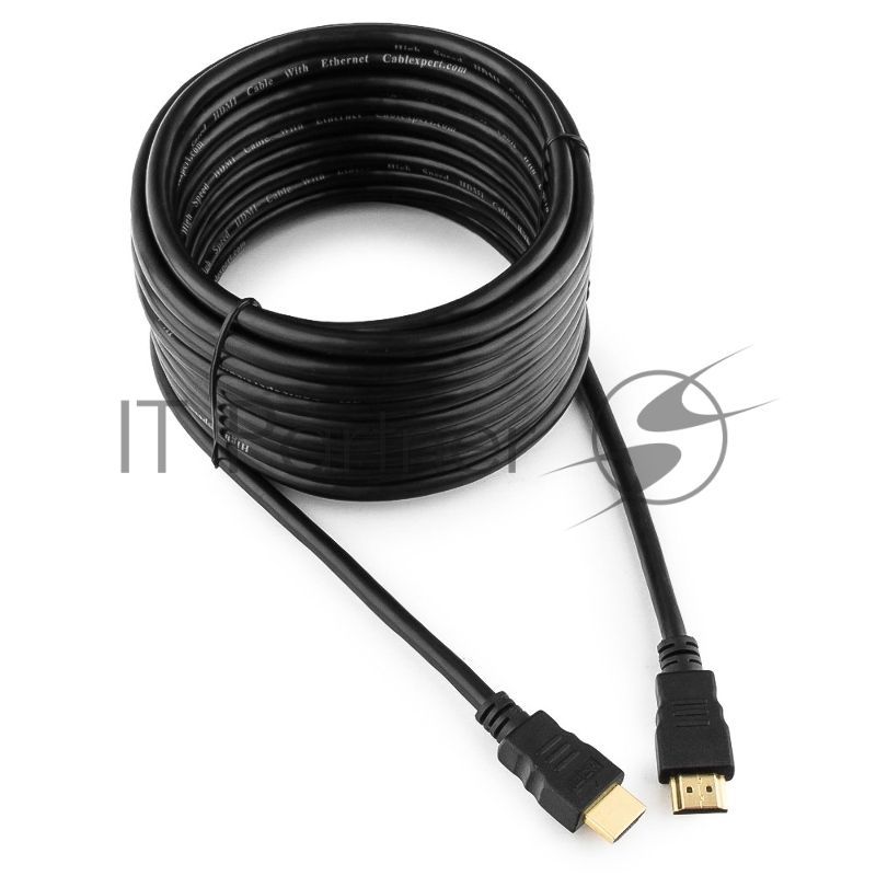 Кабель Cablexpert HDMI CC-HDMI4-7.5M, 19M/19M, v2.0, медь, позол.разъемы, экран, 7.5м, черный, пакет