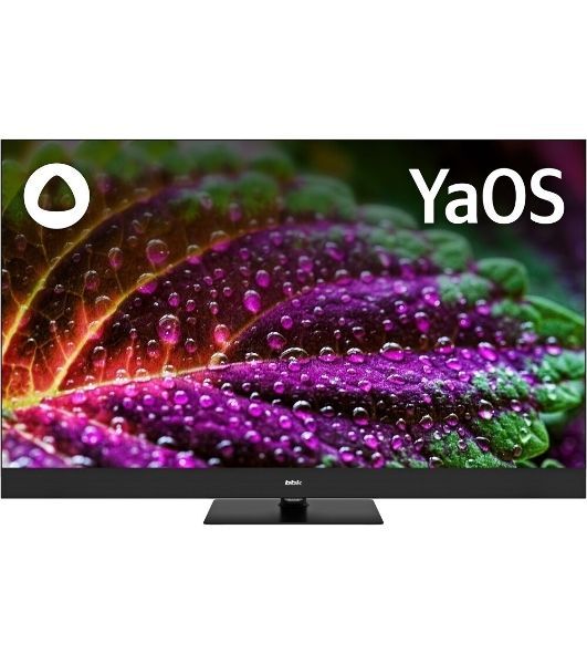 Телевизор BBK 43" 43LED-8259/UTS2C черный QLED UHD 60Hz Яндекс ТВ 1.5GB/8GB
