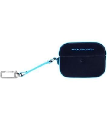 Чехол для наушников Piquadro Blue Square AC5308B2/G шафрановый натур.кожа