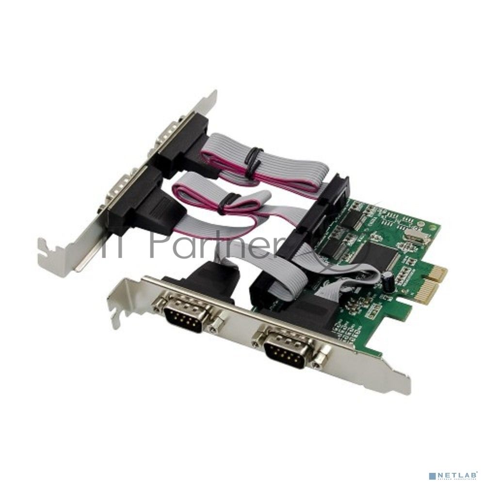 Контроллер KS-is KS-575P1 PCIe COM RS232 x 4 CH384