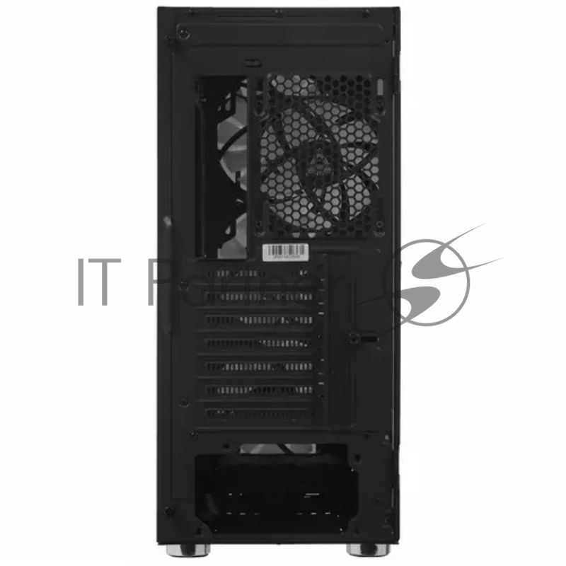 Компьютерный корпус Montech X3 GLASS, без БП, ATX 6x120мм 2xUSB 3.0 1xUSB3.1 audio bott PSU, черный