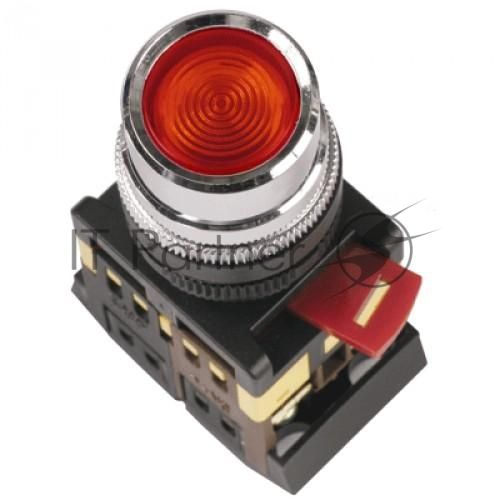 Кнопка ABLFS-22 кр. 1з+1р IEK BBT30-ABLFS-K04