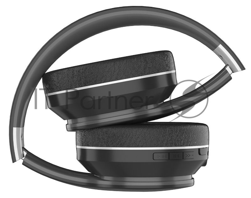 Гарнитура накладные Digma BT-19 ANC черный беспроводные bluetooth оголовье