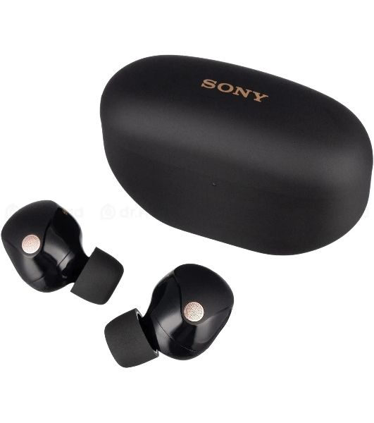 Наушники TWS Sony WF-1000XM5 черный, внутриканальные, Bluetooth, активное шумоподавление, беспроводная зарядка, до 8 ч