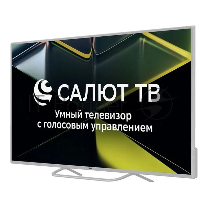 Телевизор LEFF 55" 55U691T белый DLED 4K UHD 60Hz Smart Салют ТВ