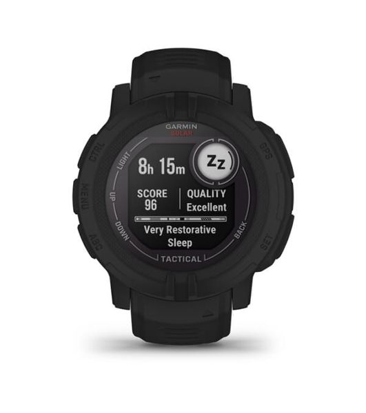 Умные часы Garmin Instinct 2 Solar Tactical, 1.1" MIP, Wi-Fi, Bluetooth, NFC, GPS, IP68, черный