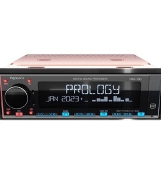Автомагнитола Prology PRM-100, 1 DIN, Bluetooth, USB Type-A, AUX, пульт ДУ
