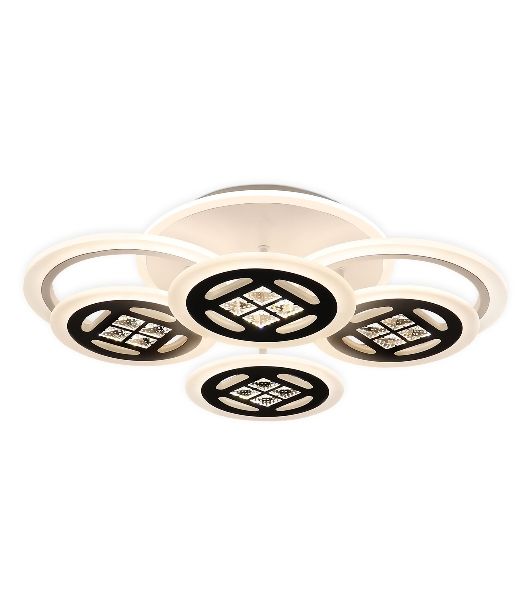 Светильник Ambrella light FA2951/6 WH белый 4200K/3000K+6400K/6400K+3000K 125W 550*405*150 (ПДУ ИК)