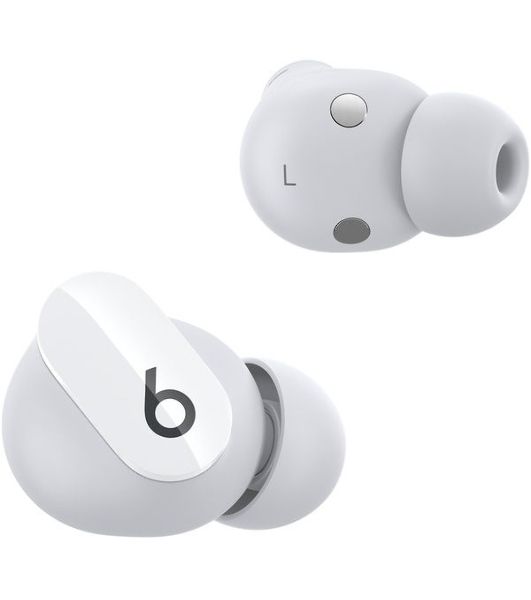 Гарнитура вкладыши Beats Studio Buds True Wireless Noise Cancelling белый беспроводные bluetooth в ушной раковине (MJ4Y3EE/A)