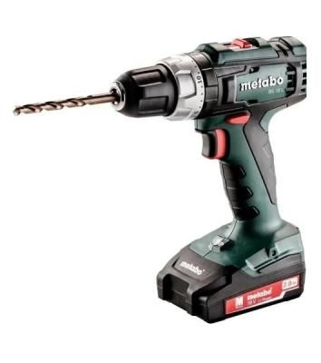 Дрель-шуруповерт Metabo BS 18 L BL Set, 18 В, 2 Ач, 65 Нм, щеточный