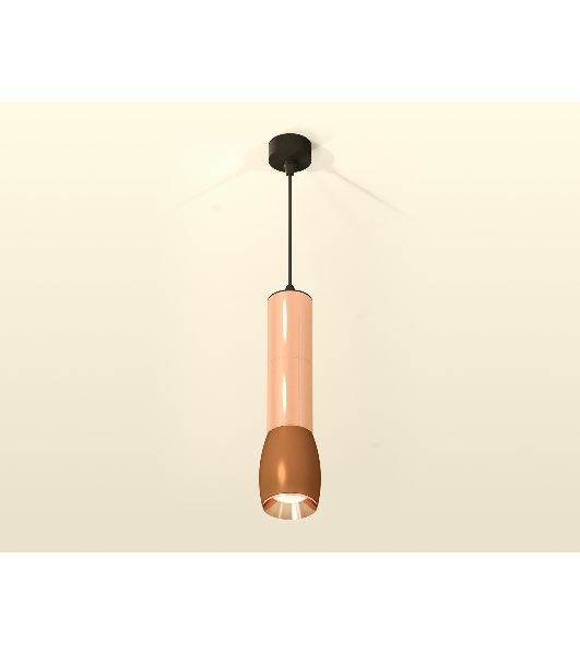 Светильник Ambrella Light XP1124001 SCF/PPG/SBK кофе песок/золото розовое полированное/черный песок MR16 GU5.3