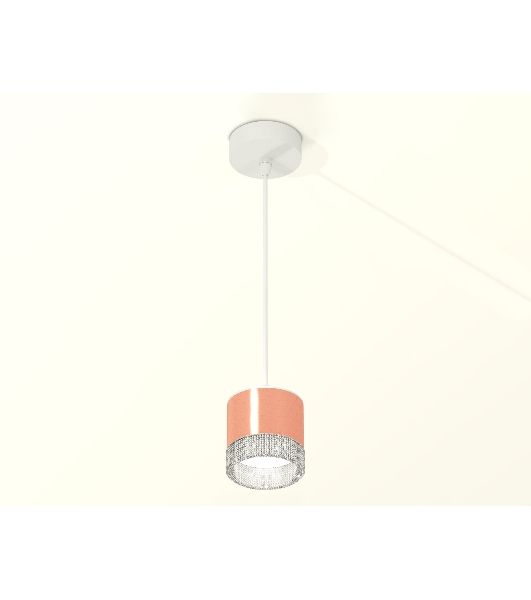 Светильник Ambrella Light XP8122030 PPG/CL/SWH золото розовое полированное/прозрачный/белый песок GX53 (A2331, C8122, N8480)