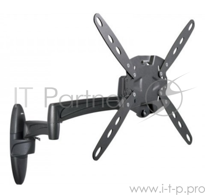 Кронштейн для телевизора Holder LCDS-5029 черный 26"-47" макс.50кг настенный поворот и наклон