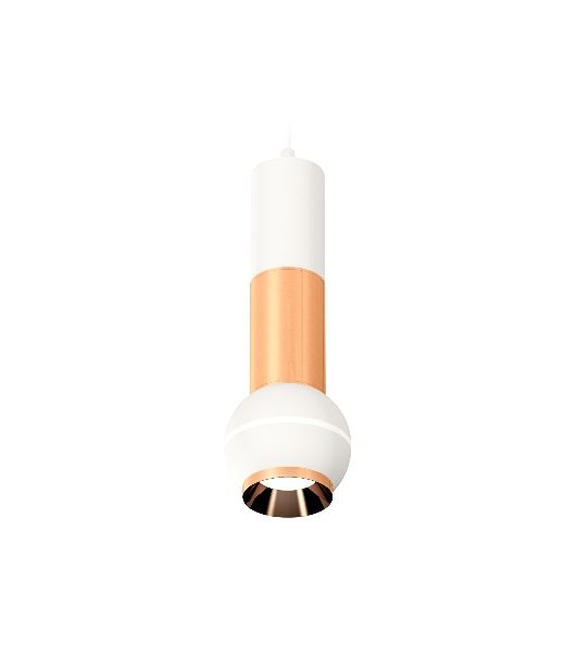 Светильник Ambrella XP1101040 SWH/PPG белый песок/золото розовое полированное MR16 GU5.3 LED 3W 4200K