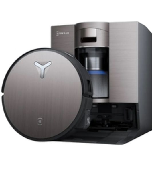 Робот-пылесос Ecovacs Deebot X11 OmniCyclone черный/коричневый, 6400 мА*ч Li-Ion, уборка сухая/влажная, пылесборник контейнер 0.22 л