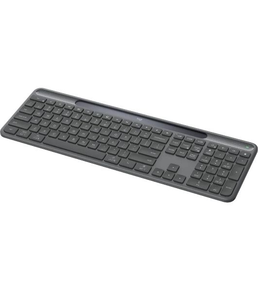 Клавиатура Logitech Signature Slim Solar K980 беспроводная, Bluetooth, серый
