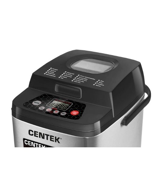 Хлебопечка Centek CT-1410 чёрный, 650 Вт, 0.75 кг, 19 программ
